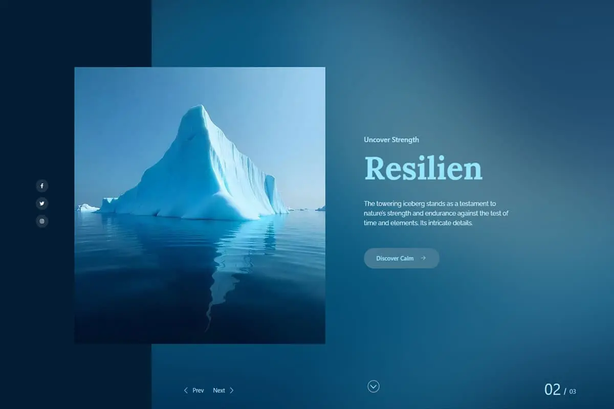 Locate Skin- Split Content Slider