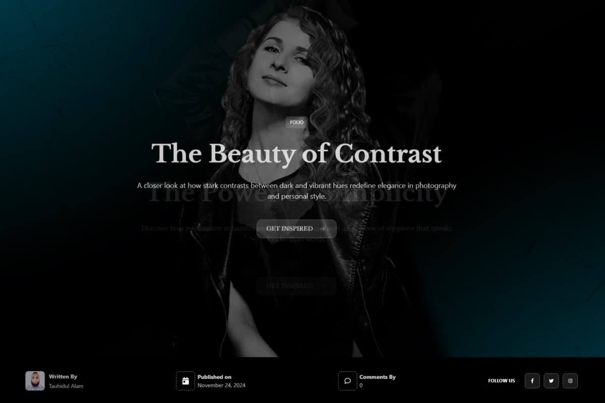 Blog Base – Skin Folio