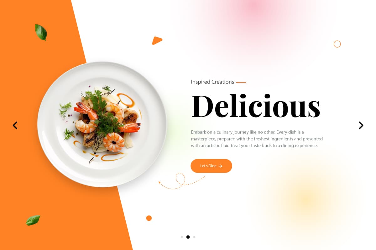 Custom - Culinary Showcase Slider